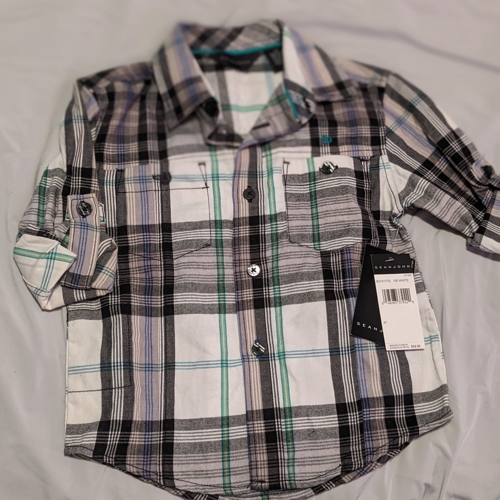 Sean John boys shirt 4T brand new
